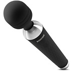 Bt-wand-black Bontime Cordless Mini Wand Massager Rechargeable Waterproof Handheld Electric