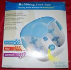 J0102-2-14-3 Bubbling Foot Heat Massager Spa Vibrating Soothing Massage
