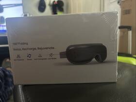M0022 Burrki 180 Folding Air Pressure Eye Massager With Music And Heat Compress