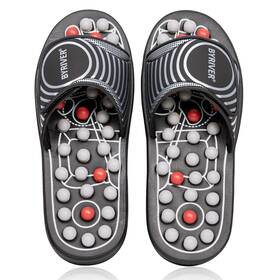 Byriver 698545352144 Foot Reflexology Tools Pressure Point Massage Mat Slippers Slides San