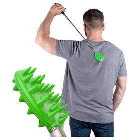 Cactus Scratcher 850001094214 Extendable Big Back Long Stick Double-sided Itch Reliever For