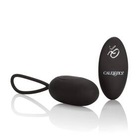 Calexotics 716770087850 Silicone Remote Rechargeable Egg - Black