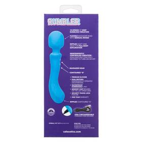 Calexotics Se4375753 Costume Adult Rumbler Rumble Wand Dual-ended Massager Blue