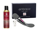 California Exotics Dual-motor Waterproof Rechargeable Embrace Full Body Wand Massager Massage Oil 716770077431