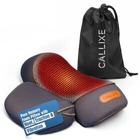 Callixe Tp001 Original Therapillow 3-in-1 Neck Massager Pillow With Heat And Gentle Tractio