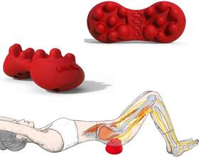 Care 445057419482 Back Trigger Point Massager Gluteus Myofascial Release Piriformis Syn