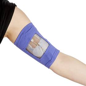 Care Wear 815083020407 Ultra-soft Antimicrobial Picc Line Cover Violet