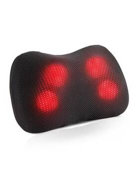 Careboda 638457080766 Shiatsu Back Neck And Shoulder Massager With Heat 3d Kneading Deep Tissue Ma