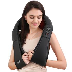 Careboda 794775148813 Shiatsu Neck And Back Massager With Soothing Heat Electric Shoulder Massage
