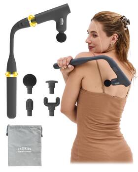 Careking We Always Care 199284518322 Best Convertible 3-in-1 Massage Gun Deep Tissue With Extended Handle Back Pain