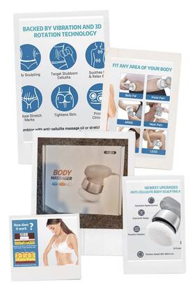 Pl-678 Caytraill Handheld Cellulite Body Sculpting Massage Machine Adj. Speeds
