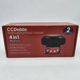Ccdobbs 705353623615 Smart Cupping Therapy Massager Set 2 Pcs 4 In 1 Electric Cup Massage