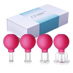 Cfhbf 770561213019 4 Size Facial Cupping Therapy Set Glass Eye Face Vacuum Massage Anti