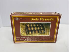 96499 Chadwick-miller Foot And Body Wooden Balls Massager In Original 1985 Box By