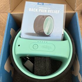 Chirp 860006437886 Wheel Pro Massage Vibration Therapy Muscle Pain Relief Roller 10 Inch Mint