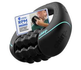 R-rpm-3-bk-r Chirp Chirp- Rpm Mini Powered Rolling Whole Body Massager-new