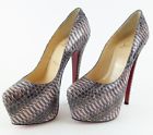 Max049946 Christian Louboutin Water 160 Daffodile Italian Snake Roc Watersnake
