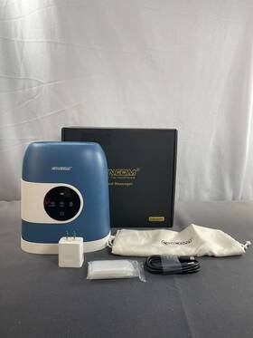 Cm-088h Cincom Blue Rechargeable Cordless Hand Massager With Heat
