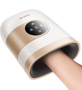 Cm-088h-wh Cincom Upgraded Hand Massager With Heat And Compression For Arthritis Carpal
