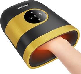 Cm-088h-y Cincom Hand Massager With Heat And Compression Finger Palm Massage