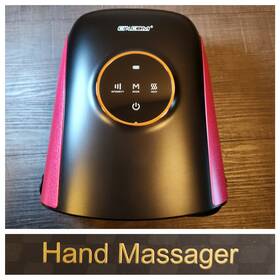 Cm-096h-bl Cincom- New Hand Massager Cordless With Heat And Compression