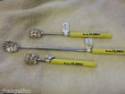3-yellow Claw Handle Strong Metal Soft Extendable "cutie " 18 Scratcher