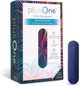 6702 Clio Designs Incorporated Plusone Bullet Vibrator For Women Mini Made Of Body-safe Silicone Ful