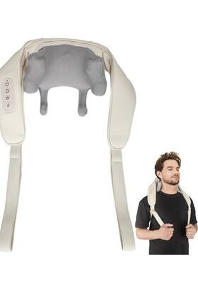 8gv3 Clmtas Neck Shoulder Massager With Heat Deep Kneading Wireless And Rechargeable