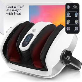 Lltim01 Cloud Massage Shiatsu Foot Massager With Heat Office/home Feet And Calf - Brand New