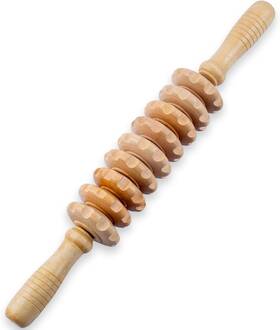 Cococar 445014152155 Wooden Massage Roller Wood Therapy Tools For Body Shaping Anti Cellulit
