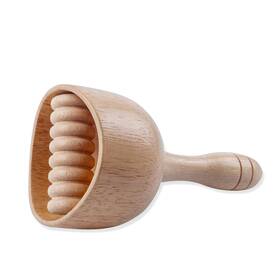 Cococar 774829011577 Wood Therapy Swedish Massage Cup With Roller Handheld Wooden Wo