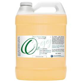 Cocojojo 736211520043 Deep Tissue Argan Massage Oil Blend - Bulk 1 Gallon Natural Carrier Ble