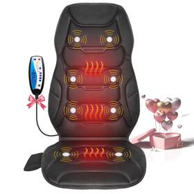 Comfier 607609348368 Massage Seat Cushion Back Massager With 8 Nodes And 5 Modes A