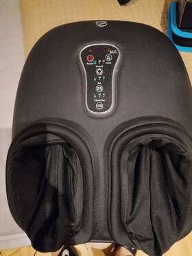 Comfier 652805972480 Foot Massager Machine With Heatfsa Hsa Eligible Shiatsu Feet