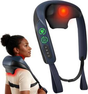 Comfier 726084163393 Hsa Eligible Shiatsu Neck Massager With Heat Cordless And Shoulder