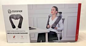 Comfier 756839326247 Hand Grip Shiatsu And Deep-kneading Massager For Neck Back With Heat