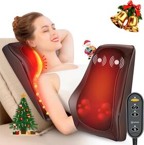 Cf-1228 Comfier Back Massager With Heat 3d Deep Kneading Shiatsu Neck And