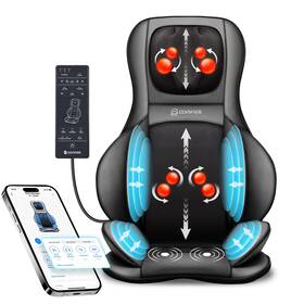 Cf-2309-2app Comfier Shiatsu Neck Back Massager With Heat 2d/3d Massage Chair Pad App Control