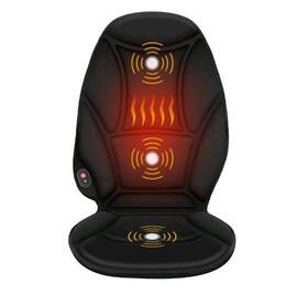 Cf-2517-wm Comfier Vibration Back Massager With Heat Seat Cushion Chair Pad For Office