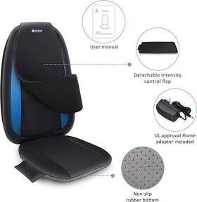 Cf-2606b Comfier Shiatsu Back Massager With Heat Massage Seat Cushion