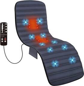 Cf-3603u-app Comfier Massage Pad Full Body Mat With App Control Blue