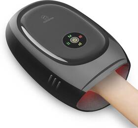 Cf-4101app-bl2 Comfier Smart Hand Massager Machine App Control Massage With Heat And Compr