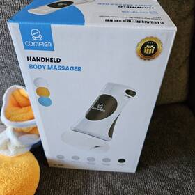Cf-4201 Comfier Handheld Body Massager With Accessories Full