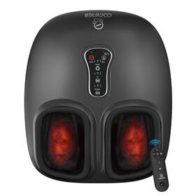 Cf-5212rc-us Comfier Shiatsu Foot Massager With Heat Compression Kneading Rolling Vibrati
