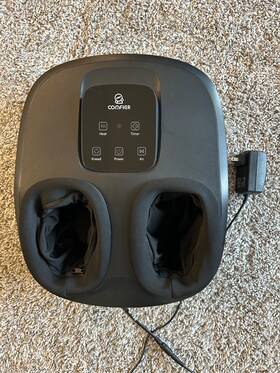 Cf-5250n Comfier Foot Massager With Heat Kneading Air Compression Remote