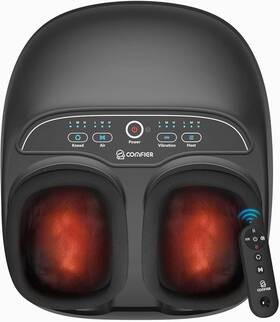 Cf-5310c Comfier Shiatsu Foot Massager With Heat Feet Machine For Plantar Fasciitis N