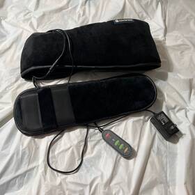 Cf-6006n Comfier Heating Pad For Back Pain With Heat Belly Wrap Belt Vibration Massage Blk
