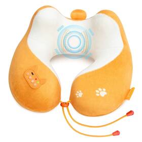 Cf-6902d-wm Comfier Cordless U-shaped Vibration Animal Neck Massager Pillow