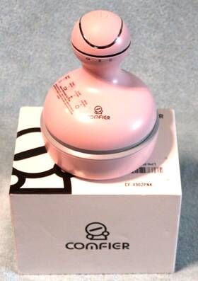 Cf-4902pnk Comfier Cf4902pnk Smart Scalp And Head Massager Model Pink For Hair Growth New