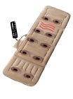 Comfort Products Massage Plush Mat With Heat 10 Motor Electric Massager Therapy Vibrating Pad 046854163164